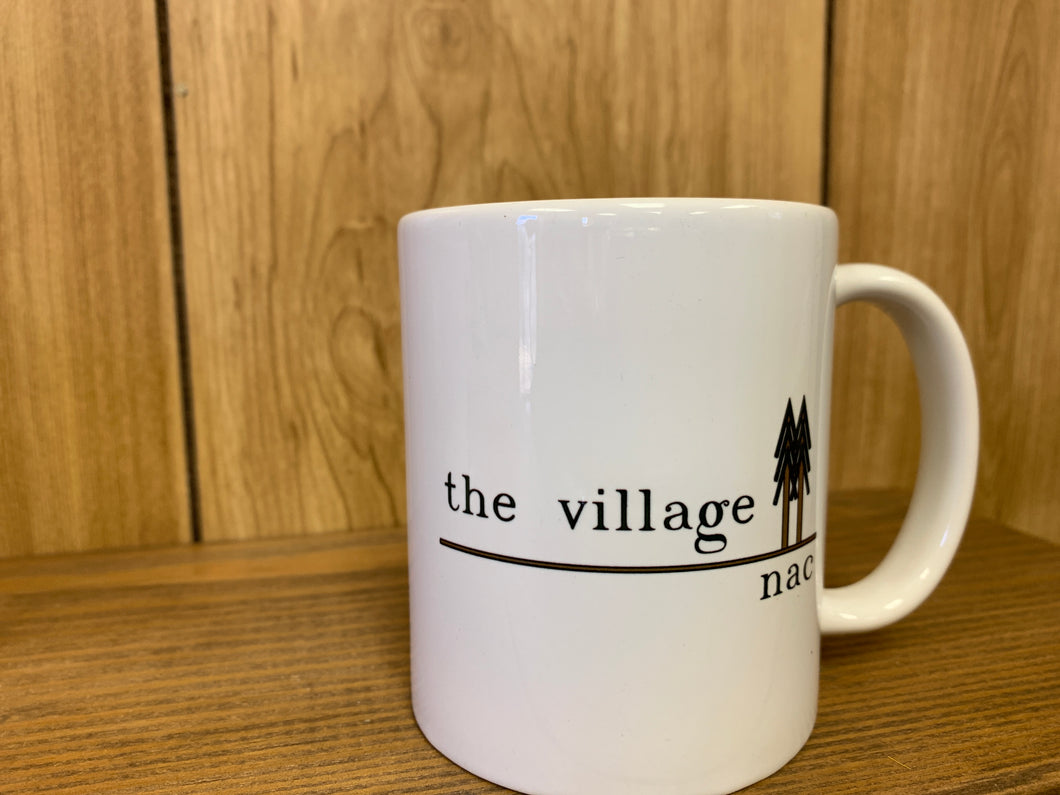 12oz. village logo mug